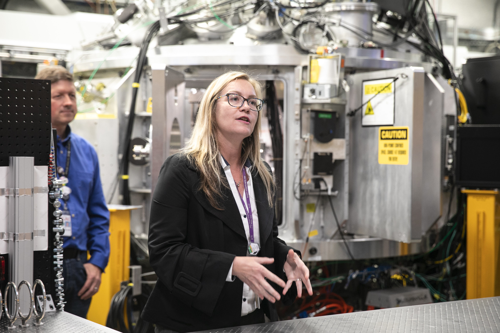 Dr. Arianna Gleason concludes her impactful tenure as Chair of the LaserNetUS Proposal Review Panel. (Sam Soon/SLAC National Accelerator Laboratory)